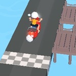 Simulador de delivery en moto por la ciudad