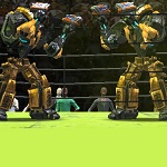 Lucha entre robots en 3D
